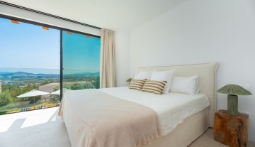 Resa estates Ibiza for sale modern villa martinet views bedroom 9.jpg